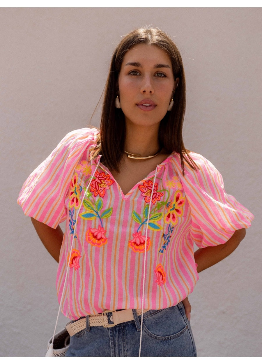 EMBROIDERED BLOUSE ROMY